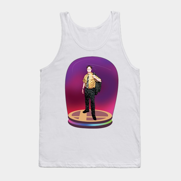 Dwight Schrute Assist Trophy Tank Top by russtap